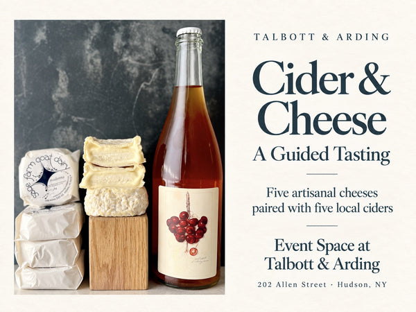Cider & Cheese: A Guided Tasting