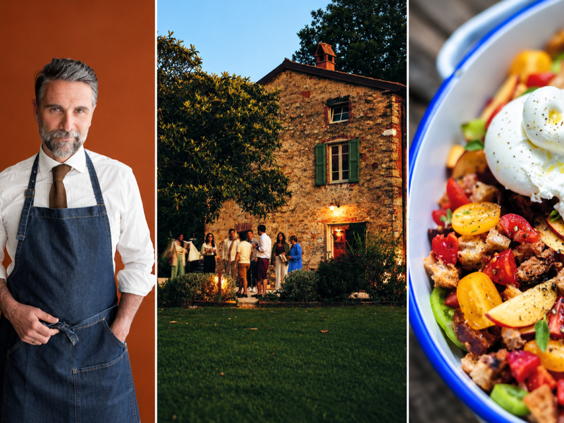 A Tuscan Table: An Evening with Luca Calvani
