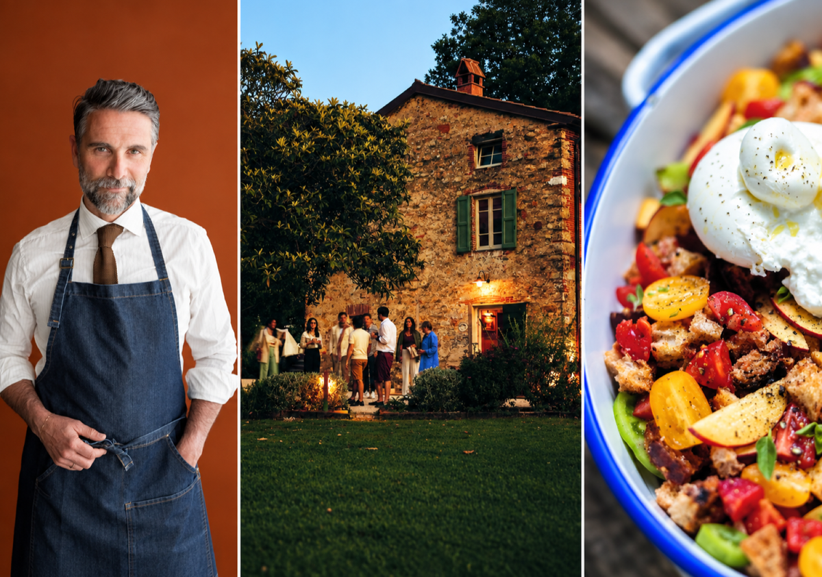 A Tuscan Table: An Evening with Luca Calvani