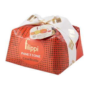 Panettone Granfrutta with Candied Orange, Lemon, Apricot & Cherry