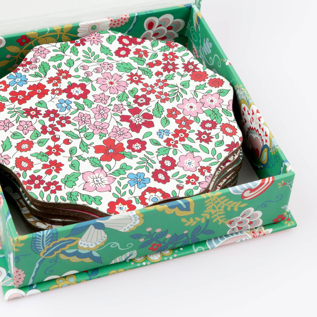 Meri Meri x Liberty Winter Coasters