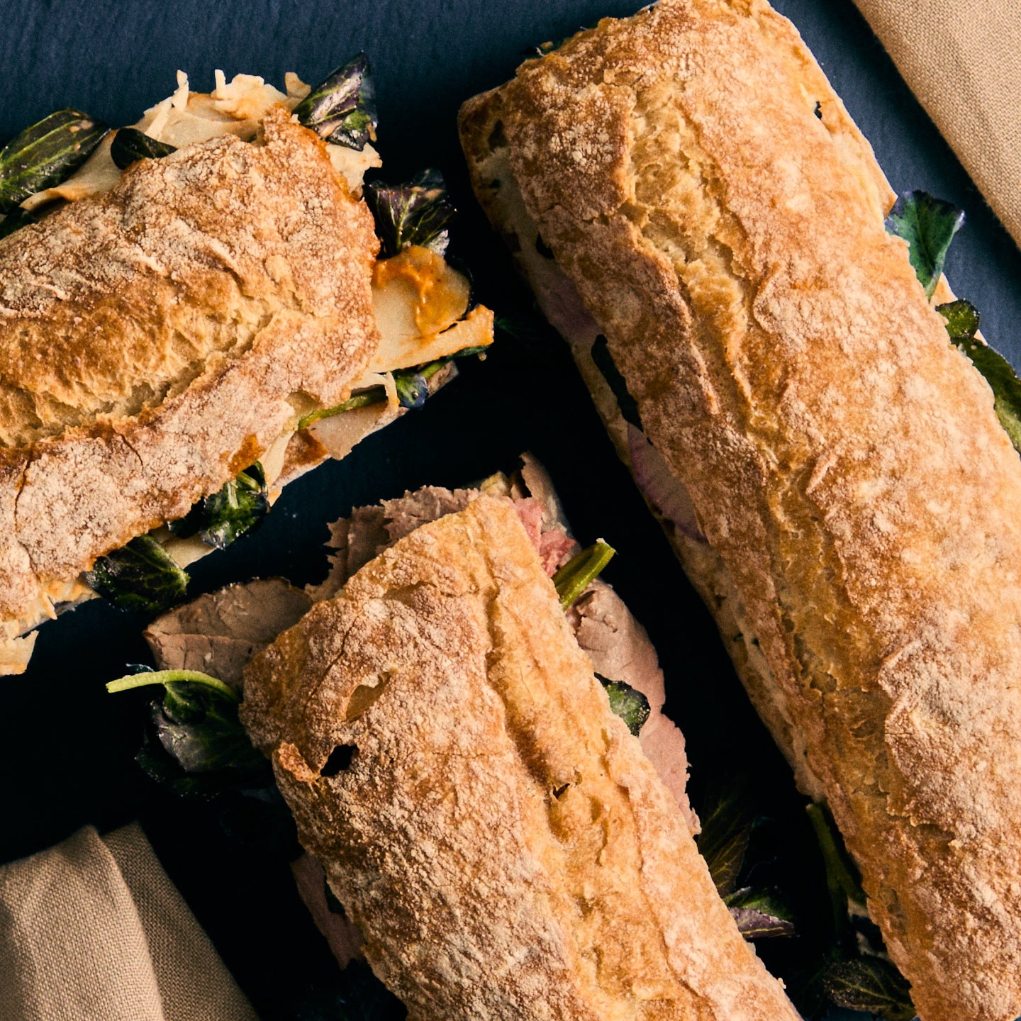 Grab & Go Baguette Sandwiches