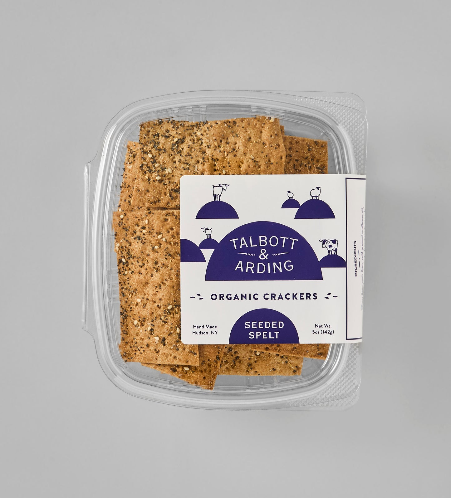 Talbott & Arding Seeded Spelt Crackers